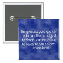 Greatest good for others (2) button