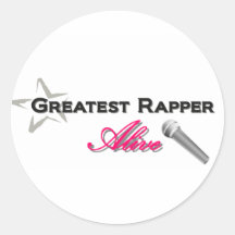Greatest Rapper Alive Sticker
