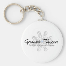 Greatest Thinkers Key Chain