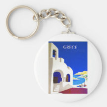 grece vintage key chain