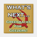 Greebacks for Geezers Magnet