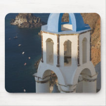 Greece and Greek Island of Santorini town of Oia 2 Mousepad