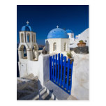 Greece and Greek Island of Santorini town of Oia 3 Postcard