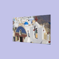 Greece and Greek Island of Santorini town of Oia 5 canvas prints