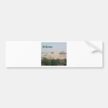 Greece Athens Acropolis Bumper Sticker