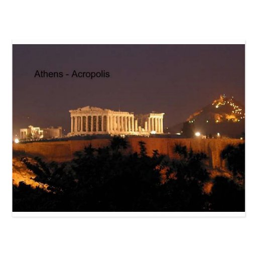 Greece - Athens - Acropolis (by St.K) Postcards