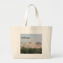 Greece Athens Acropolis Canvas Bag