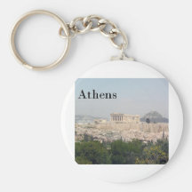 Greece Athens Acropolis Keychains