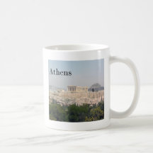 Greece Athens Acropolis Mugs