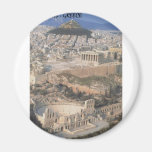 Greece Athens herodion Parthenon (St.K.) Refrigerator Magnet