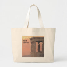 Greece Athens Parthenon-Karyatides (St.K) Canvas Bag