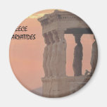 Greece Athens Parthenon-Karyatides (St.K) Fridge Magnet
