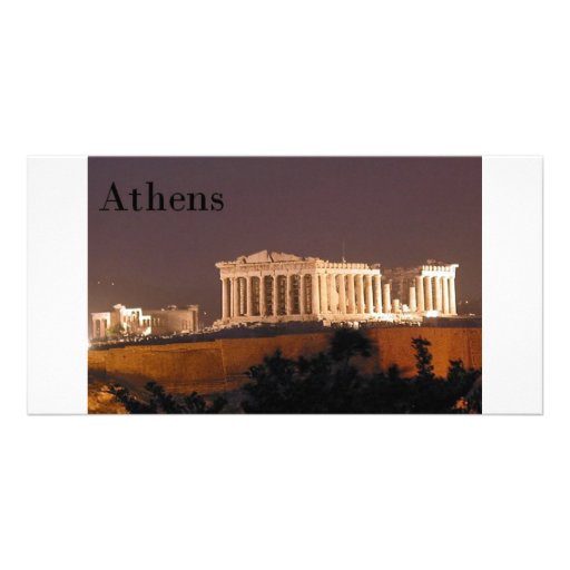 Greece Athens Parthenon (St.K) Photo Card Template