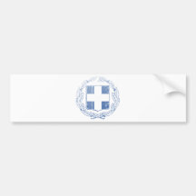 Greece Coat Of Arms Bumper Stickers