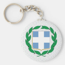Greece Coat of Arms detail Key Chains