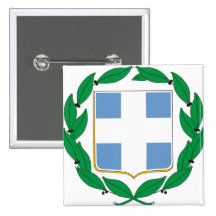 Greece Coat of Arms detail Pins