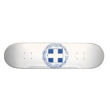 Greece Coat Of Arms Skateboards