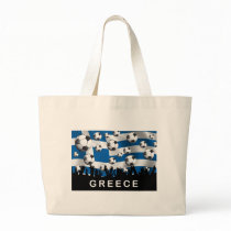 Greece Football Canvas Bags