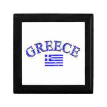 Greece football design gift box