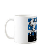 Greece Football Coffee Mugs
