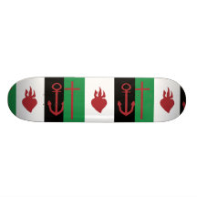 Greece, Greece flag Skate Board Deck