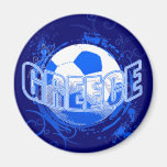 Greece grunge Soccer Ball T-shirts and gifts Magnet