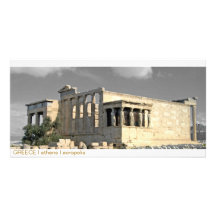 GREECE I athens I acropolis Custom Photo Card