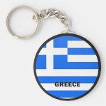 Greece Roundel quality Flag Keychain