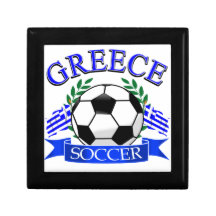 Greece soccer ball designs gift box
