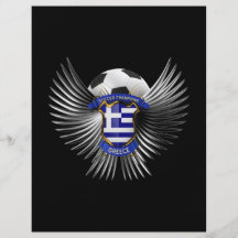 Greece Soccer Champions Custom Flyer