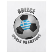 GREECE SOCCER CHAMPIONS FLYER