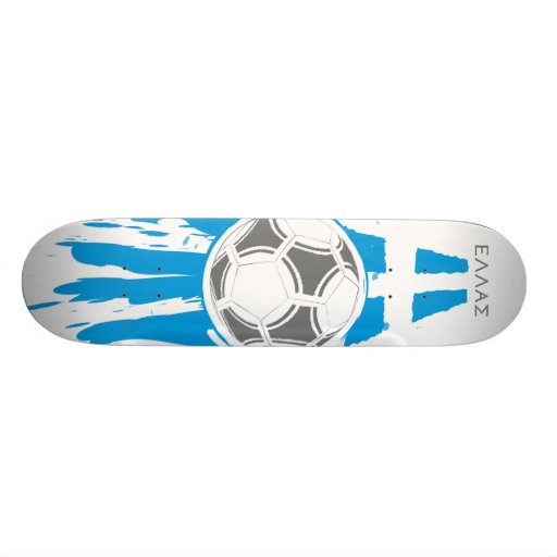 Greece Soccer Skateboard Decks