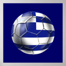 Greece Soccer t-shirts and gifts Posters