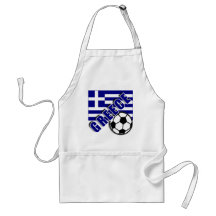GREECE World Soccer Fan Tshirts Aprons