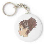 Greecian lady keychains