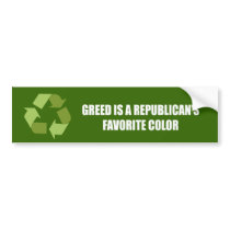 Greed is a Republican's favourite colour