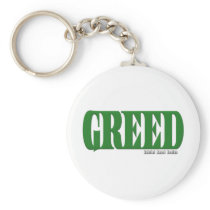 Greed Logo Keychains