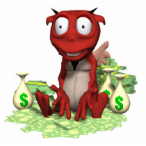 greedy devil photo cutout
