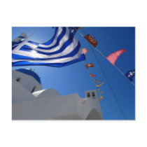 Greek church post card