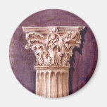 Greek column magnet
