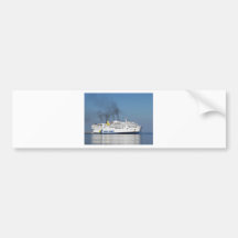 Greek Ferry Bumper Sticker