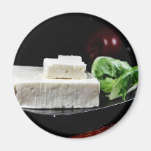 Greek Feta Cheese Fridge Magnet