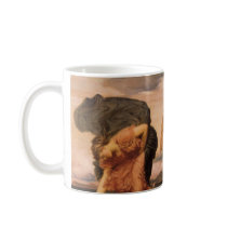 Greek Girls Picking Up Pebbles By The Sea Leighton Coffee Mugs