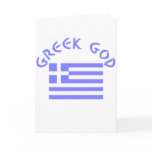 Greek God & Flag cards