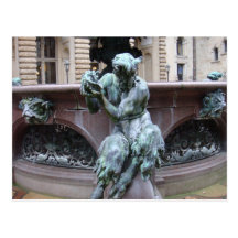 Greek God Pan Post Card