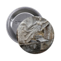 Greek Goddess Nike at Ephesus, Turkey Pinback Buttons