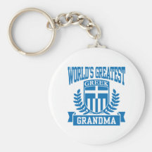 Greek Grandma Key Chains