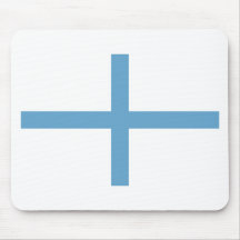 Greek Independence Flag (1821 Kolokotronis) Mousepads