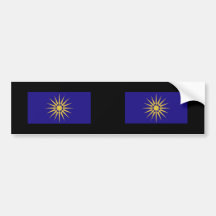 Greek Macedonia, Greece Bumper Stickers