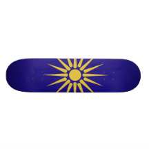 Greek Macedonia, Greece Custom Skateboard